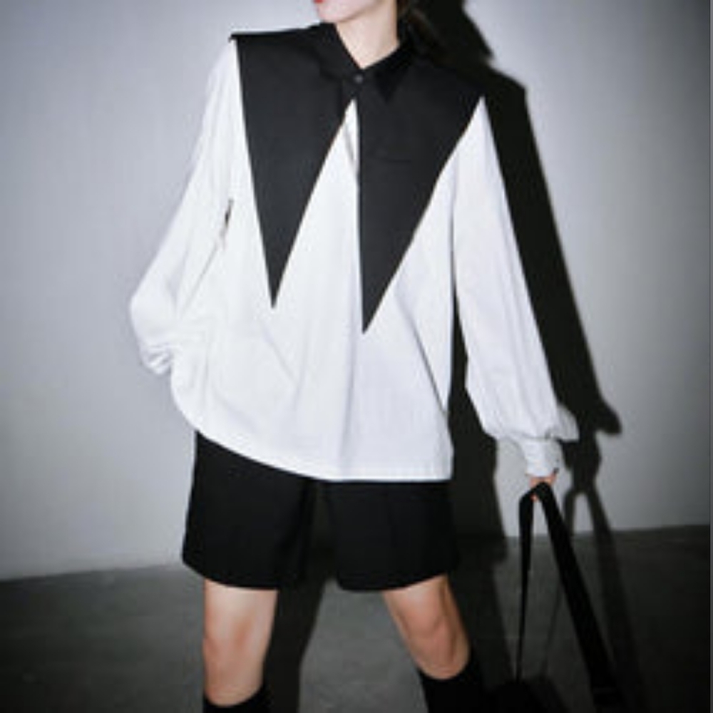 KAITO DETACHABLE COLLAR LONG SLEEVE SHIRT